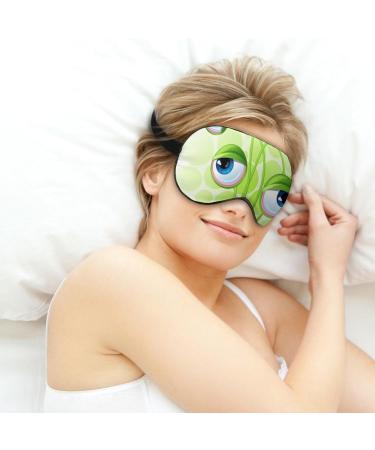 Shop Cute Alien Eyes Sleep Mask | Adjustable Eye Shade Cover - Blocks Light & Reduces Puffy Eyes - Perfect Gift - Buy Online on GoSupps.com