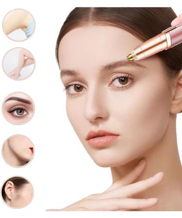 Colordiary Electric Eyebrow Trimmer with LED Light - Rechargeable & Painless Precision Razor for Women - Portable USB Interface - Ideal for Lips, Nose, Chin - Buy Online on GoSupps.com