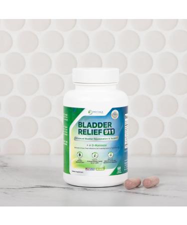 Bladder Relief 911 Detoxifying Strength - Support for Men & Women | 60 Veggie Capsules - 2 Pack | International Shipping Available - Buy Online on GoSupps.com