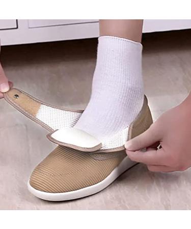 QDCHOME Extra Wide Women's Shoes with Adjustable Closure - Lightweight, Diabetic Friendly, Arthritis Relief - Gelb, Size 6.5 US / 36 EU - Buy Online on GoSupps.com