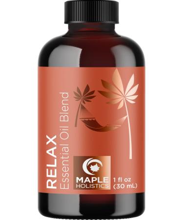 Relaxing Essential Oil Blend for Diffuser - Aromatherapy Blend of Essential Oils for Diffusers for Home and Travel Stress Support with Lavender Geranium Roman Chamomile and Ylang Ylang Diffuser Oils - Buy Online on GoSupps.com