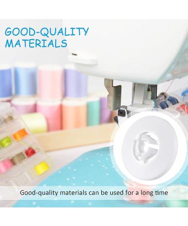 Replacement Spool Caps for Brother & Babylock Sewing Machines - 6 Pieces - White - 25mm, 35mm, 45mm Sizes - Buy Online on GoSupps.com