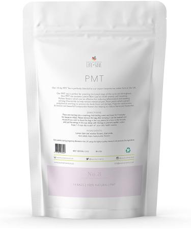 PMT Tea- 14 Bags- Bespoke Blend Made in UK- perfect for entering the luteal stage of the cycle and throughout - Buy Online on GoSupps.com