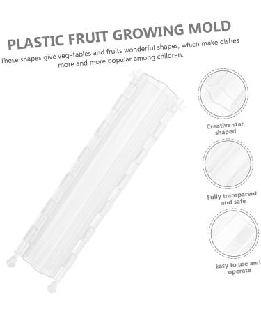 Milisten 3 Pcs Pentagram Mold Fruit Vegetable Growth Shaping Supplies Vegetable Growing Moulds Cucumber Rigid - Buy Online on GoSupps.com
