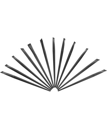 BIUDECO 36 Pcs Eyeliner Brush Eye Shadow Brush Eyeliner Smudge Tool Eyeshadow Brush Black Wooden Handle - Buy Online on GoSupps.com