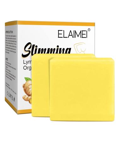 Organic Ginger Soap - 2PCS | Moisturizing Deep Cleanse | All Natural Ginger Bar Soap - Buy Online on GoSupps.com