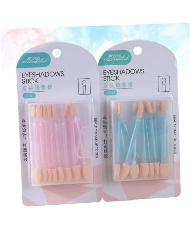 PLAFOPE 24pcs Women Eyeshadow Brush Foam Eyeshadow Makeup Sponge Sponge - Buy Online on GoSupps.com