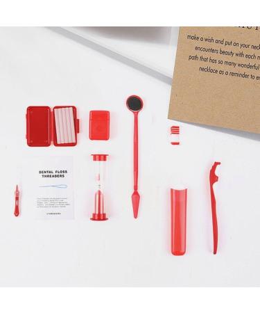 Wudaizhi 8pcs Oral Care Kit - Dentistry & Orthodontic Tools for Whitening | Interdental Brushes | Beautable Outdoor Suit - Buy Online on GoSupps.com