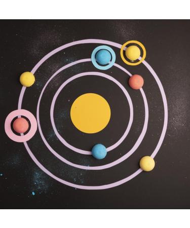 Nailmatic Space Bath Balls - 7 Colorful Bath Bombs for Kids - Perfect Gift for Children Ages 3+ - Fun Bathroom Games for Boys & Girls - Buy Online on GoSupps.com