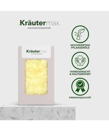 Natural Cosmetic Salt Soap Natural Sea Salt Soap for Skin 1 x 100 g - Buy Online on GoSupps.com