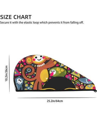 Black Head Microfiber Hair Towel for Women - Super Absorbent Coral Velvet Wrap for Curly & Thick Hair - Buy Online on GoSupps.com