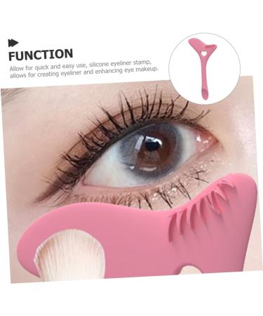 Housoutil Eyeliner Guide Tool Shield Guide Protection Stamp Stencil Auxiliary Beauty Beginner Makeup Applicator Mascara Eyeliner - Buy Online on GoSupps.com