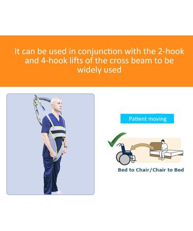 ZPBlwt Patient Sling - Full Body Standing Aid for Rehabilitation & Walking Support | No Crane Required - Buy Online on GoSupps.com