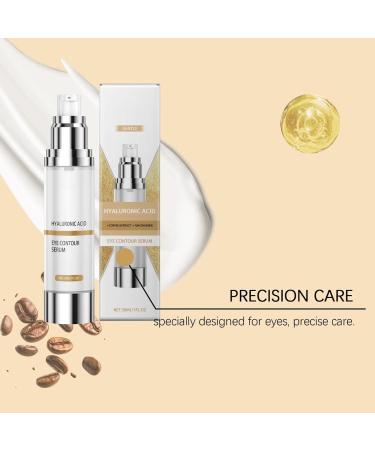 Eye Contour Serum with Hyaluronic Acid Anti-Wrinkle Eye Contour Caffeine and Niacinamide 15ml - Eye Contour Cream for Women - Anti-Dark Circles and Wrinkles Eye Cream (1pc) - Buy Online on GoSupps.com