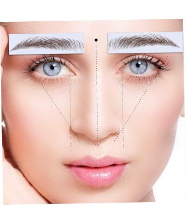 FOYTOKI 4pcs Grooming Natural Hair- False Eyebrow Realistic Hair-like Girl Tools Brown Shaping Transfer - Buy Online on GoSupps.com