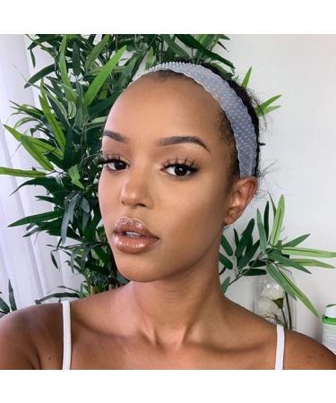 Sweatproof Silicone Wig Grip Headbands & Nylon Caps Set - 12 Pcs | Non-Slip & Adjustable | Perfect for Women's Sport, Yoga & Cosplay - Buy Online on GoSupps.com