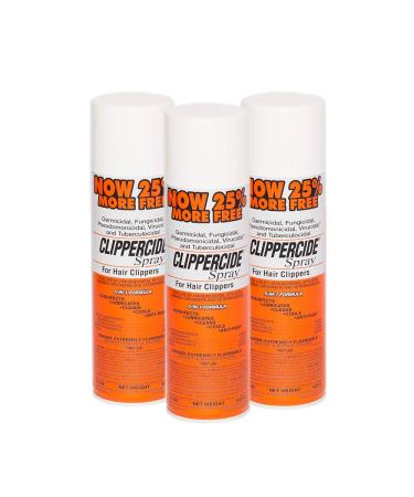 Clippercide Disinfectant Spray 15 Ounce Size (3 Pack)
