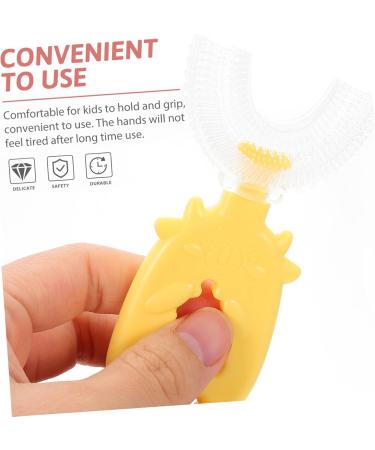 Buy Healvian U-Shaped Toothbrush for Children - Soft & Safe Dental Care for Kids & Babies - Buy Online on GoSupps.com