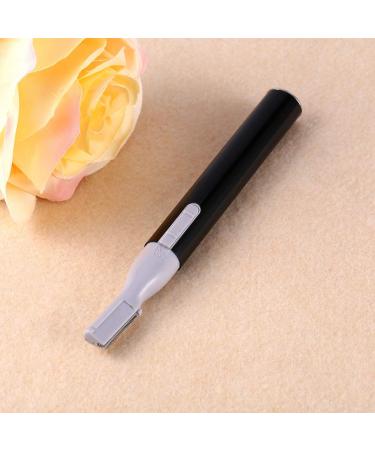 Portable Electric Razor & Trimmer - Women's Facial & Eyebrow Hair Remover (Black) - International Shipping Available - Buy Online on GoSupps.com