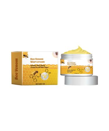 Bee Venom Cream- Clinically Tested Anti Aging Treatment with Natural Ingredients Bee Venom Skin Treatment Cream Sensitive Skin Care for Back Neck Hands Knee 1 Ounce (Pack of 1)