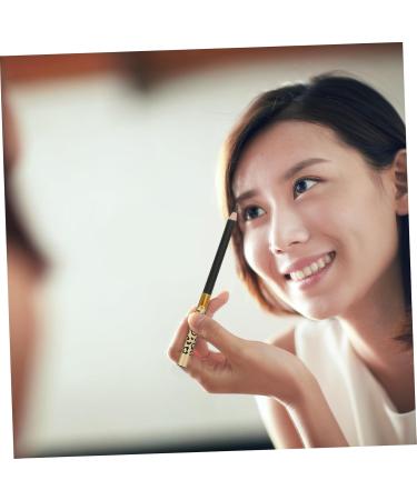 Mipcase 6 Pcs Black Eyeliner Dark Brown Eyebrow Pencil Makeup Eyebrow Pencils Palette Miss Leopard Print 1 count (Pack of 1) Blackx3pcs - Buy Online on GoSupps.com