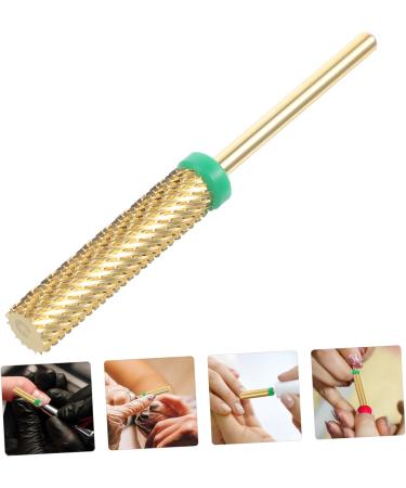 Housoutil Nail Acrylic Drill Bits Cuticle Drill Bits Manicure Supplies Tungsten Steel Accessories 0.56x0.56x5.05cm As Shown1 - Buy Online on GoSupps.com
