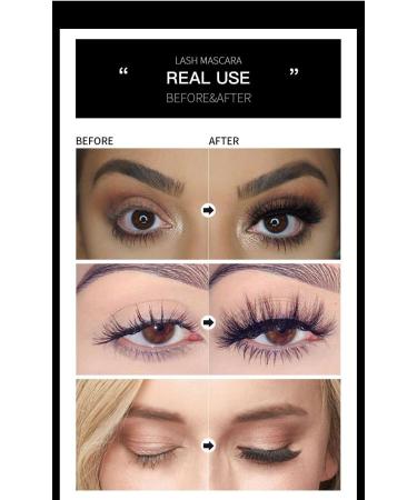 4D Volume Lengthening and Curling Mascara Removable with Warm Water Smudge-Proof 24-Hour Hold - Buy Online on GoSupps.com