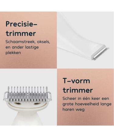 Wellshave 5 in 1 Women's Razor & Bikini Trimmer Essential Shaving & Grooming Tool for Ladies - Buy Online on GoSupps.com