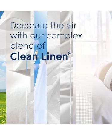 Glade PlugIns Air Freshener Refill Scented and Essential Oils for Bathroom and Home Fragrance Clean Linen 5 Count - Buy Online on GoSupps.com