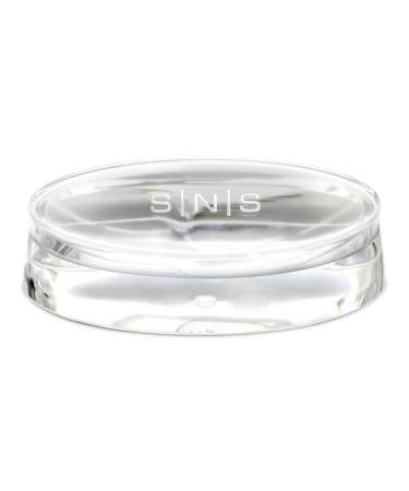 SNS Nails Dipping Powder French Dip Moulding (Mold) for Pink/White - Two-Sided French Manicure Mold for Flat or Curved Smile Line - Beautiful Clear Logo Mould to Match Any Decor