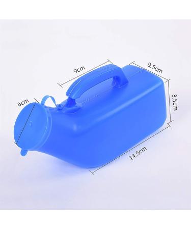 Men's Urinal with Hand held Portable Urine Cup Male Portable Urinal Removable Pee Home Potty Thick Firm Bottle - Buy Online on GoSupps.com