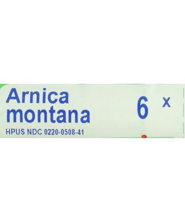 Boiron Arnica Montana 6X 80 Count - Natural Pain Relief Tablets - Buy Online on GoSupps.com