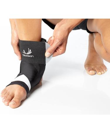 BIOSKIN TriLok Ankle Brace: Foot and Ankle Support for Sprains, Plantar Fasciitis, PTTD, Tendonitis - Large Size, Lightweight & Hypoallergenic - Buy Online on GoSupps.com