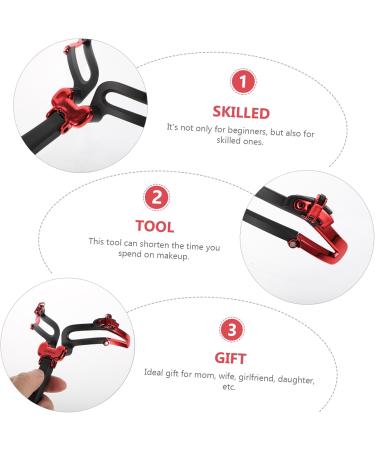 Ipetboom 1pc Template Kit Tools Brow Drawing Make for Practical Shaper Reusable Eyebrow Fashion Lady 14x11.5cm Black - Buy Online on GoSupps.com