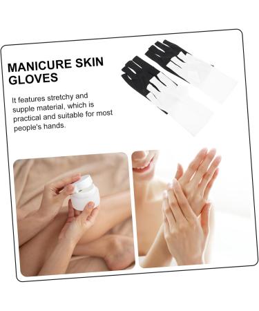 Healeved 2 Pairs Gloves Supplies Blocking Gloves Gloves Fingerless Gloves Polyester Manicure Gloves Skin Protective Gloves Manicure Tools Protector - Buy Online on GoSupps.com