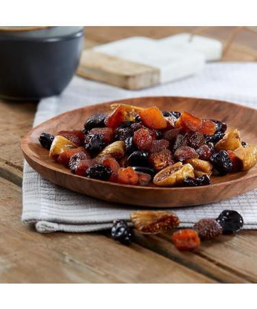 Balsara's Organic sweet and dried fruit mix gluten-free no added sugar or sulfur apricots cherries figs strawberries baking cakes healthy snack breakfast toppings granola bars (500g)