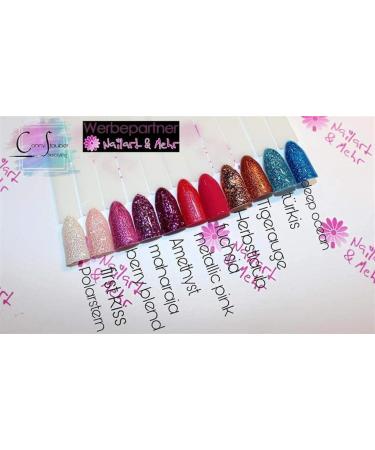 Buy N+M SUPREME MAHARAJA Glitter Gel 5g - No Stir Mixable UV/CCFL/LED Compatible for International Shipping - Buy Online on GoSupps.com