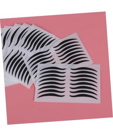 PLAFOPE 80 Pairs Eyeliner Eyeshadow Sticker Eyeliner Stickers LED Eyeliner Strip Crease Eyeline Tape Black - Buy Online on GoSupps.com