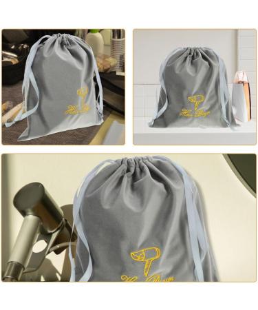 Baluue 3pcs Hair Dryer Bags Travel Drawstring Hairdryer Bags Storage Pouches for Curling Iron Straightener Brush Tools M - Buy Online on GoSupps.com