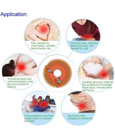 Luonita Winter Body Warmer Stick Long Lasting Body Warmer Stick Lasting Heat Patch Keep Hand Leg Foot Warm Paste Pads Pain Relief for Menstruation Women Girls (10 PCS) - Buy Online on GoSupps.com