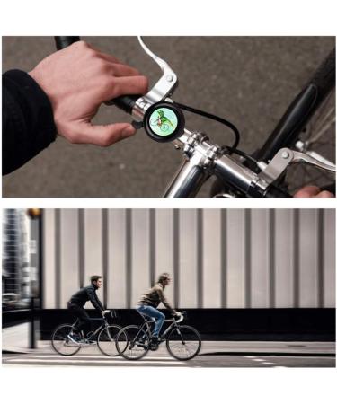 Kid's Vintage Aluminum Bicycle Bell - Loud Crisp Sound, Unicorn Design, Blue Handlebars Bell for Girls and Boys - Buy Online on GoSupps.com