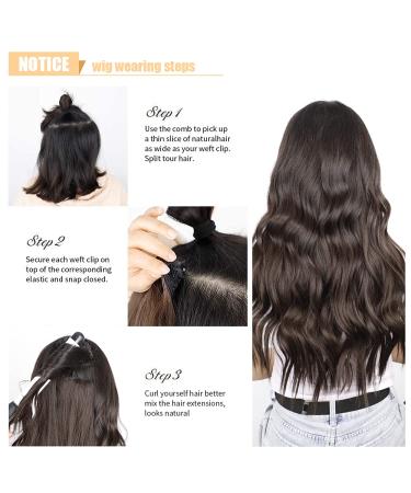 Su Exquisite 20 inch Clip in Soft Glam Waves Hair Extensions - Blonde Highlighted Golden Blonde | Synthetic Fiber Double Weft Full Head Hairpieces for Women - Buy Online on GoSupps.com