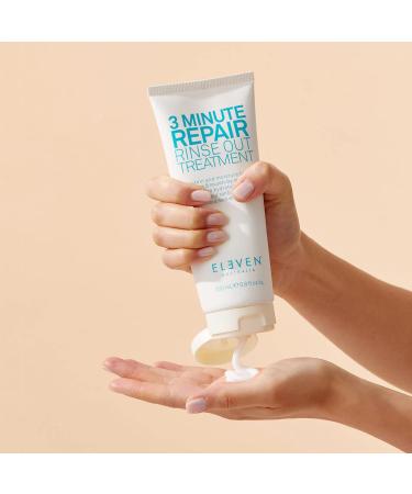 ELEVEN AUSTRALIA 3 Minute Repair Rinse Out Treatment - 6.8 Fl Oz (Pack of 1) for Dry & Damaged Hair - Buy Online on GoSupps.com