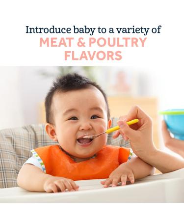 Gerber 2nd Foods Meat Turkey & Gravy Baby Food 2.5oz Jar (Pack of 10) - Buy Online on GoSupps.com