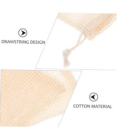 Mikinona 5pcs Soap Storage Cotton Linen Soap Bar Soap Wash Pouch Sisal Saver Nut - Buy Online on GoSupps.com