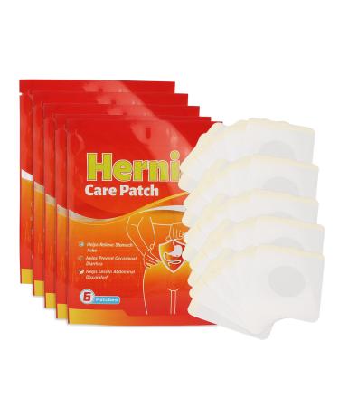 30Pcs Abdominal Hernia Cure Patch  Acupuncture Point Sticker  Pain Reduction Health Care Stomach Ache Treatment Portable Safe Patch  for Daily