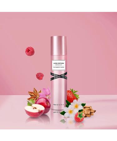 So... Love Potion Perfume Mist - Woody Floral Body Spray for Women - Perfect Gifts for Women - Perfume for Women with 6-Hour Wear - 4.7 oz (Pack of 5) 4.7 Fl Oz (Pack of 5) Love Potion - Buy Online on GoSupps.com