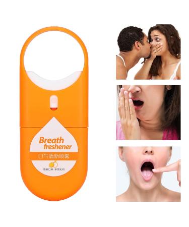 Sonew Mouth Spray - Fresh Breath Oral Care Mist | Sugar-Free Aerosol-Free Spray for On-the-Go Freshness (Orange) - Buy Online on GoSupps.com