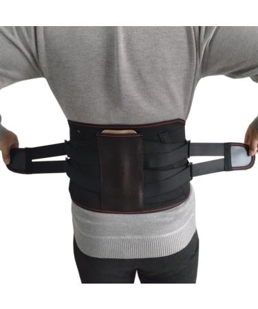 Tiiffy Orthopedic Tourmaline Magnetic Steel Waist Support Belt for Men & Women - Lumbar Back Pain Relief (Color: B Size: L) - Buy Online on GoSupps.com