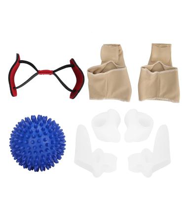 Hallux Valgus Corrector Set | Toe Separator Correction Pad with Massaging Ball - 5PCS Foot Care Tool - Buy Online on GoSupps.com